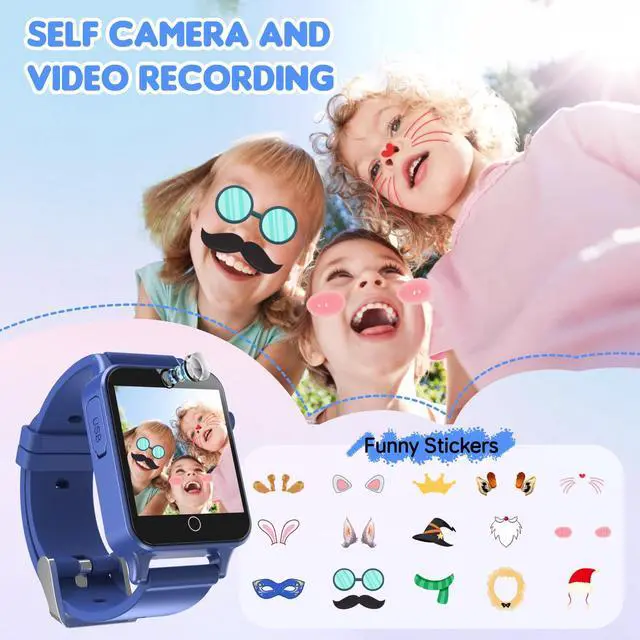 Alt view image 5 of 6 - Kids Smart Watch Toys for Boys Age 5-12, 30 Games HD Touchscreen Watch for Kids, Audiobook, Alarm Clock, Alarm Clock, Learn Card, Music Player, Educational Toys Birthday Gifts for Boys Ages 5 6 7 8 9