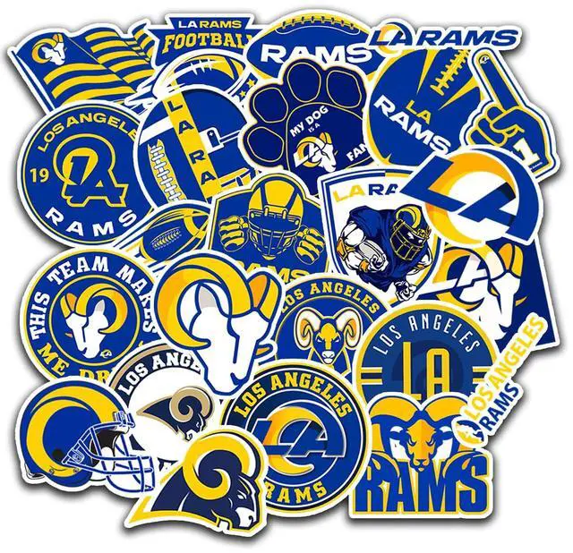 Main image of 24 PCS of American Football Stickers for Water Bottle, Laptop, Bicycle, Computer, Motorcycle, Travel Case, Car Decal Decoration Stickers