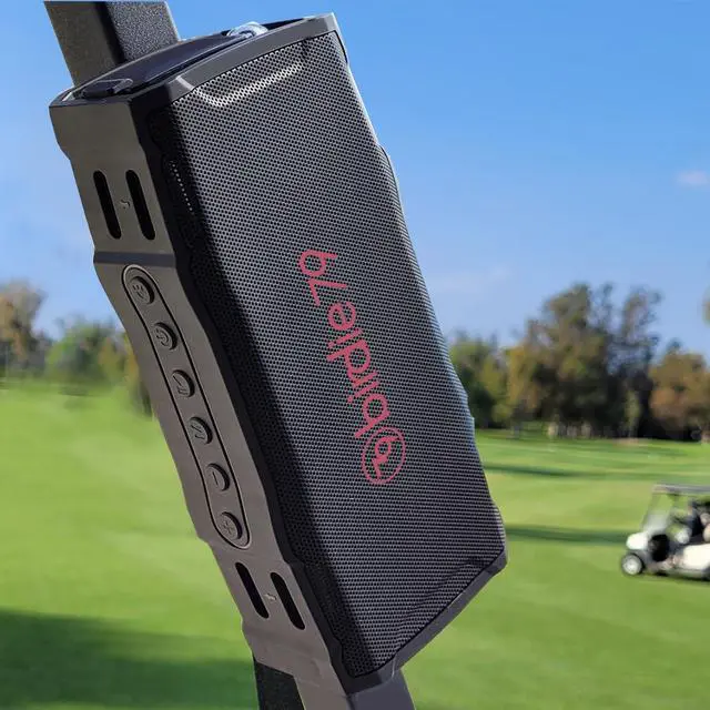 Alt view image 2 of 6 - Magnetic Bluetooth Golf Cart Speaker, 36H Playtime IPX7 Waterproof