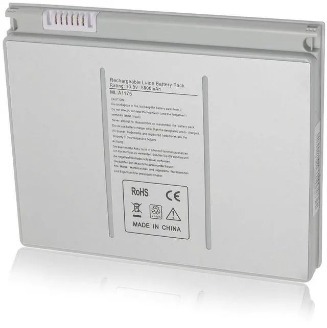 Main image of New Upgrade A1175 Laptop Battery Compatible for MacBook Pro 15 inch A1175/A1260/A1150 A1211/A1226(2006 2007 2008 Version) Compatible for MacBook Pro Battery MA348/A MA348G/ -10.8V 4200mah