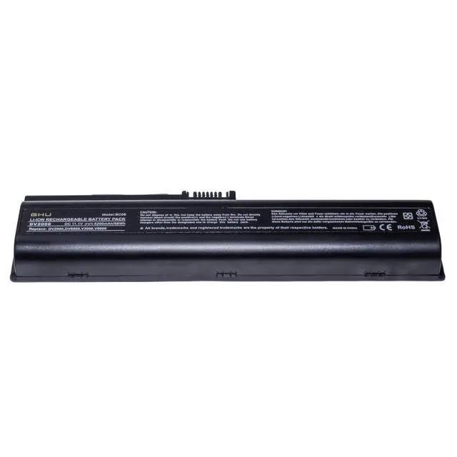 Alt view image 2 of 6 - HSTNN-IB42 Laptop Battery Replacement for HP Pavilion DV2000 DV6000 DV6700 DV6500 DV2500 DV2700 V6000, Compatible with 411462-141 441425-001