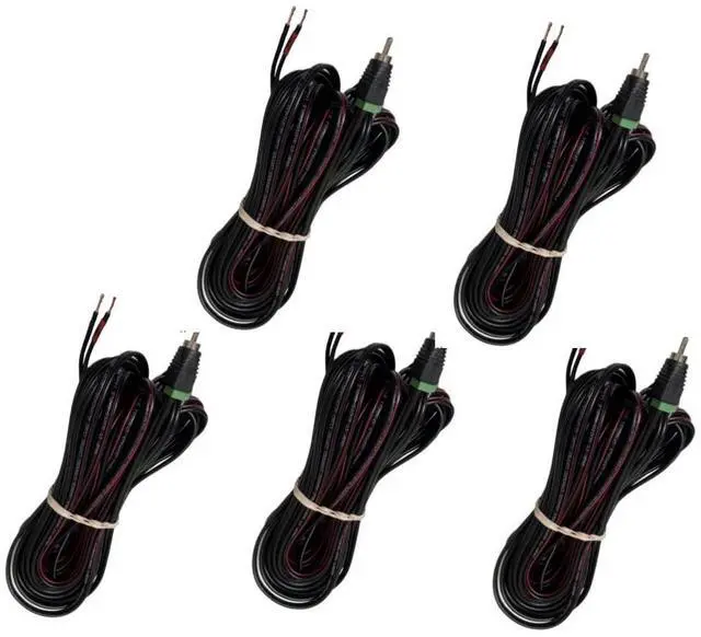 Main image of USAV Set of 5 Speaker Cable for Bose Lifestyle Acoustimass System - RCA to Bare Wire