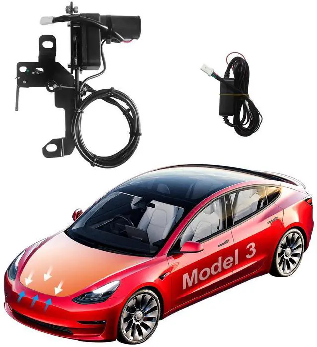 Main image of Soft Close Frunk Suction Lock Quiet Auto Latch Assembly Front Trunk Closing Accessories Fit for Tesla Model 3 2021 2022 2023 Highland 2024 2025 2026