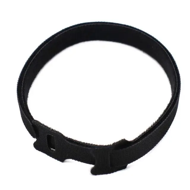 Alt view image 4 of 4 - 50Pcs 12" x 1/2" Reusable Cable Ties Microfiber Cloth Hook and Loop Straps | Black Network Wire Management Organizer, Length 12 inches, Width 1/2 inch