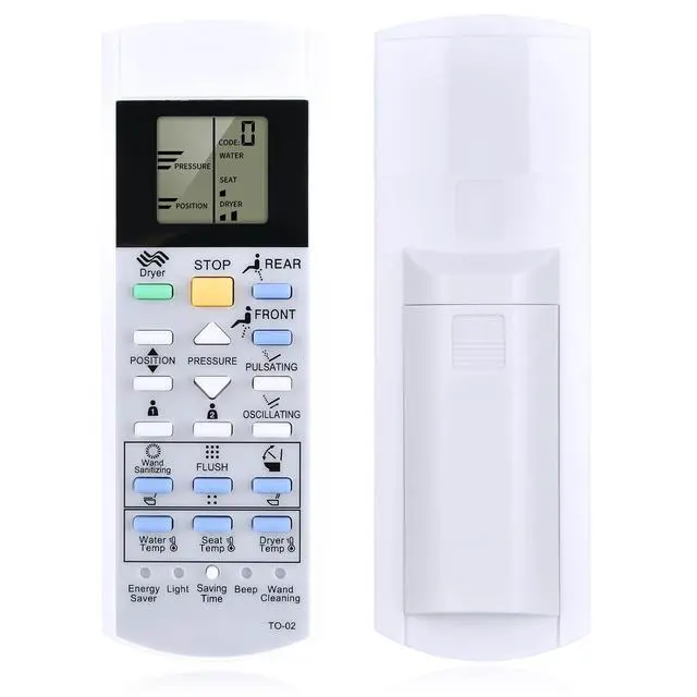 Alt view image 3 of 5 - Replacement Remote for TOTO Washlet Bidet Toilet Seat S500E S500 S550E S550 SW3083 SW3046 THU6056 THU6055 SW3084#01 SW3084#12 SW3056#01 SW3083#01 SW3046#01