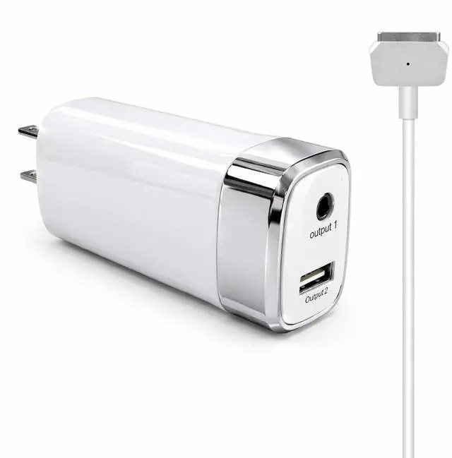 Main image of Mac Book Pro Charger 60W 45W Mag 2 T-Tip Power Adapter, Compatible with Mac Book Pro 13 inch/Mac Book Air 11&13 inch (Applicable to 2012-2017)