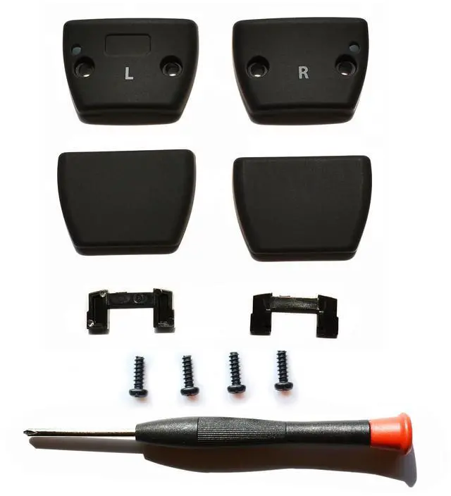 Main image of Cloud Alpha Hinge Clamps - Replacement Hinge Side Buckles Parts for HyperX Cloud Alpha/Alpha S/Alpha Pro, Cloud 2/Cloud II/Cloud 2 Core/Cloud Core Wireless Gaming Headsets (Left + Right)