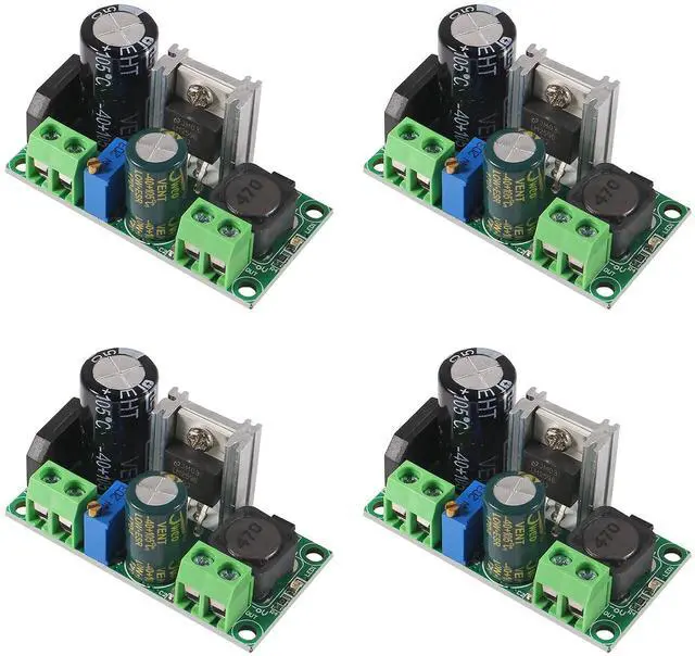 Main image of 4PCS AC/DC to DC Step Down Buck Converter AC 5-30V DC 5-48V 24V 36V 48V to DC 2.5-35V 12V Voltage Regulator Board 2A Adjustable Volt Power Supply Module