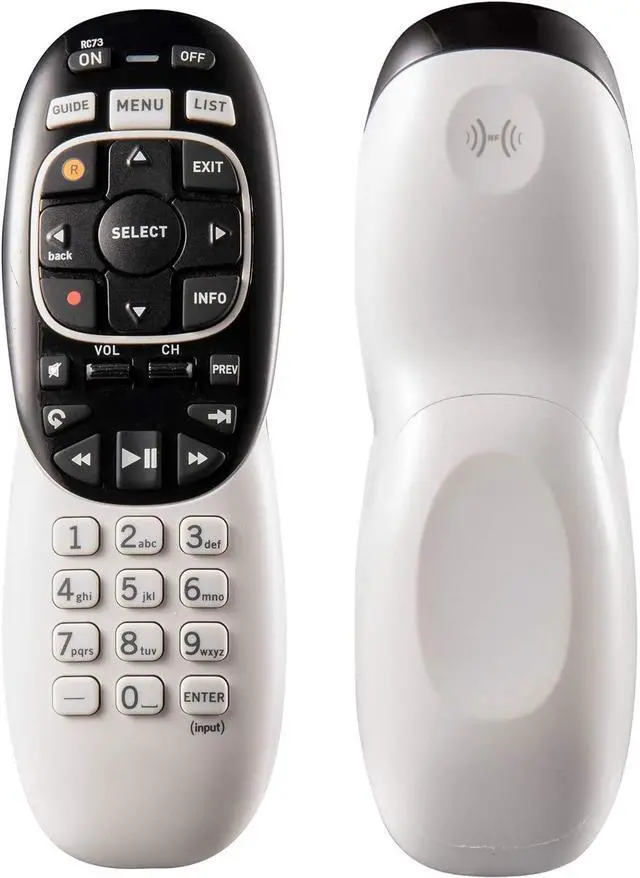 Alt view image 4 of 6 - RC73 RC72 IR/RF Universal Remote Control Replacement Compatible with DirecTV HR20 HR21 HR34 HR44 HR54 RC72 RC71