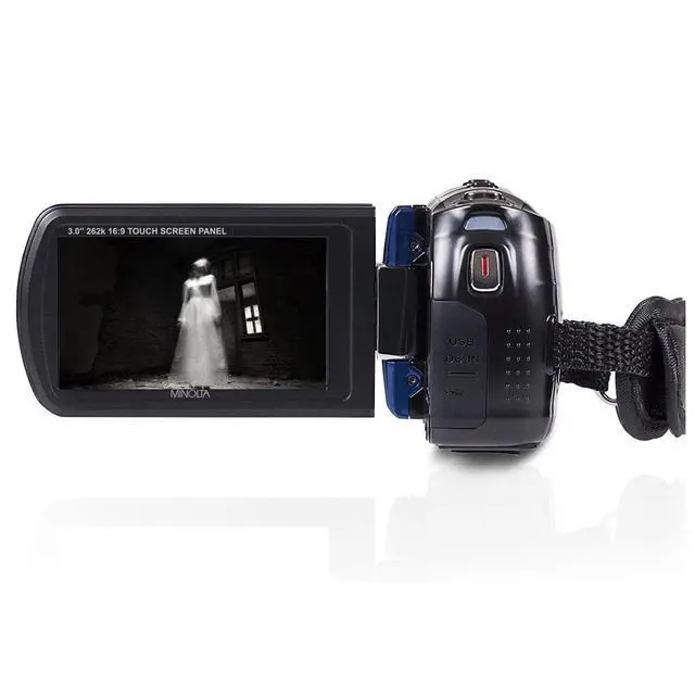 Alt view image 2 of 3 - MN80NV Camcorder, 1080p Video, 24MP, Night Vision (Blue) | Portable wireless speaker delivers convenient audio for home, travel and outdoor adventures