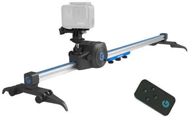 Main image of MovieMaker ~ Worlds Smallest Motion Control KitNo APPS Required, Ultra-Compact 2in1 Camera Slider & Panorama Mount, Time-Lapse with PingPong Motion for iPhone, GoPro, Android & Mirrorless