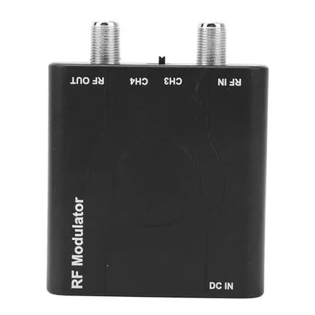 Alt view image 5 of 6 - HDMI to Coax Adapter, PLL Rf Modulator, HDM61 HD Multimedia Interface to RF Modulator Support NTSC Format 1080P input, 480P output, PLL Control of VHF Operating RF Modulator