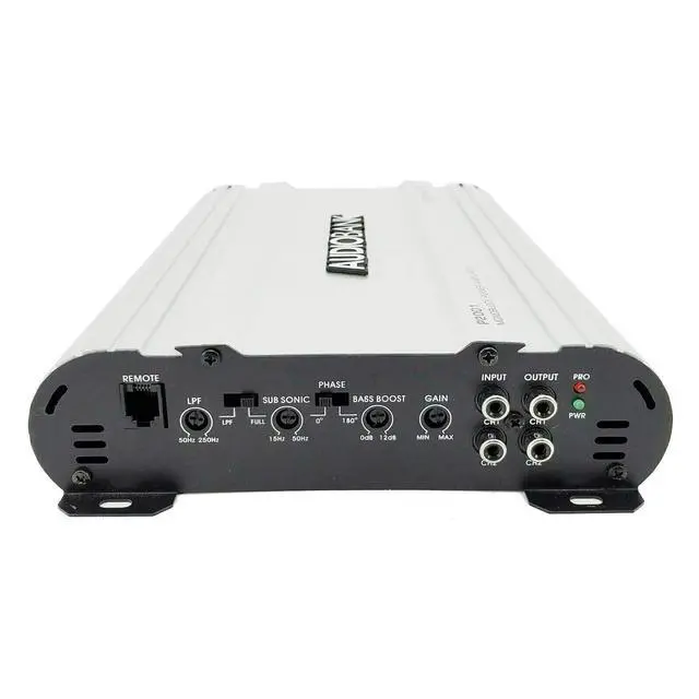 Alt view image 2 of 6 - Monoblock 2000 WATTS Amp Class AB Car Audio Stereo Amplifier P2001 Heavy-Duty Aluminum Alloy Heatsink | Class A-B Operation Remote On/Off Circuit