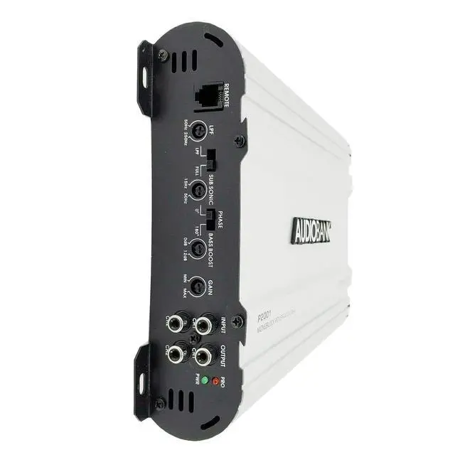 Alt view image 6 of 6 - Monoblock 2000 WATTS Amp Class AB Car Audio Stereo Amplifier P2001 Heavy-Duty Aluminum Alloy Heatsink | Class A-B Operation Remote On/Off Circuit