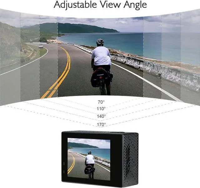 Alt view image 6 of 6 - Brave 4 Action Camera with 60 in 1 Accessories Kit | Brave 4 Action Camera with 60 in 1 Accessories Kit