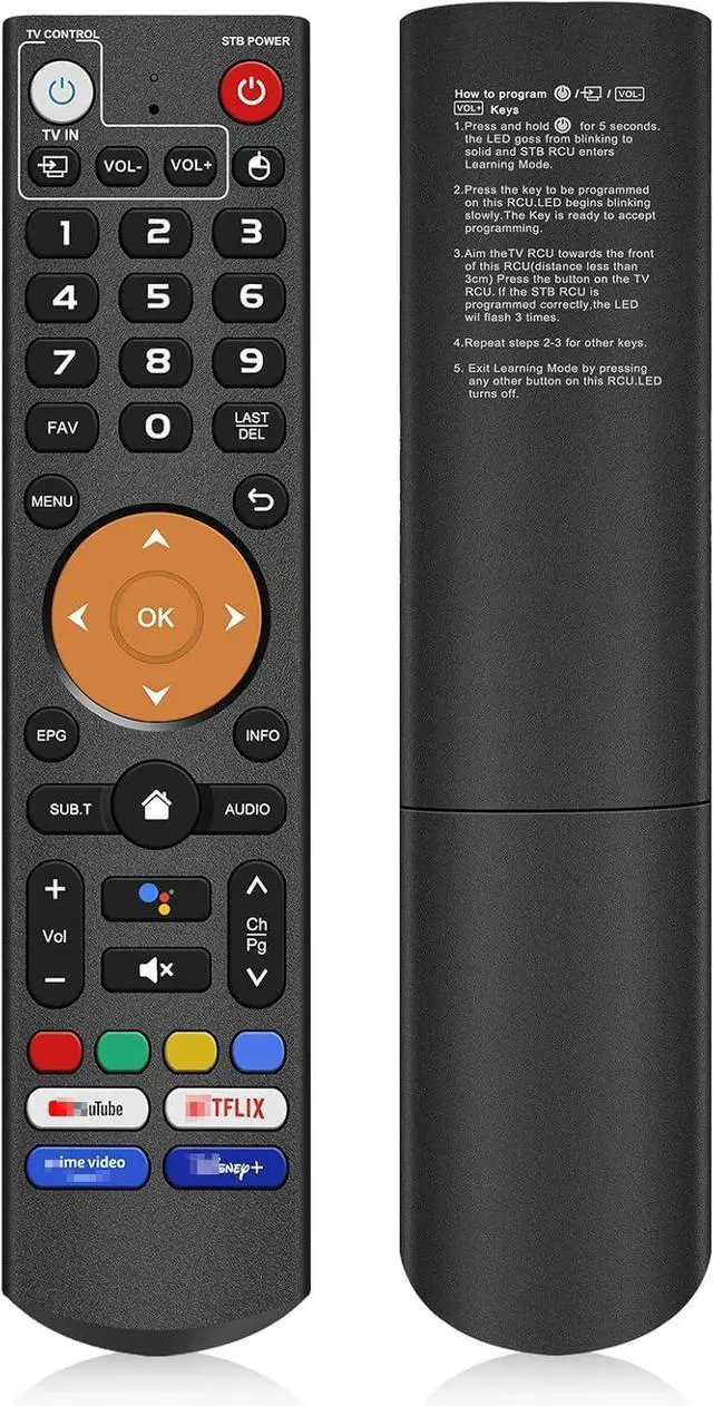 Main image of Bluetooth Voice Remote Control Replacement for vSeeBox V3 Plus & V3 Pro