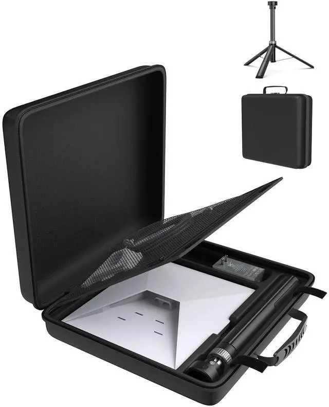 Main image of Starlink Mini Tripod with Carry Case, for All Starlink Mini Models | Portable Starlink Mini Tripod Stand Mount with Aluminum Tripod Adapter for Outdoor, Camping and Hiking