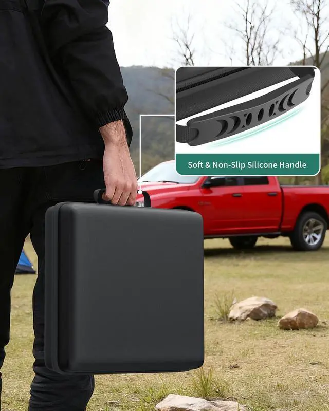Alt view image 6 of 6 - Starlink Mini Tripod with Carry Case, for All Starlink Mini Models | Portable Starlink Mini Tripod Stand Mount with Aluminum Tripod Adapter for Outdoor, Camping and Hiking