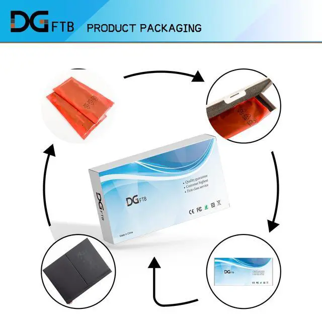 Alt view image 5 of 5 - A2696 Tablet Battery Replacement Compatible for iPad 10 10th Generation 2022 10.9" A2696 A2757 3.82V 7606mAh