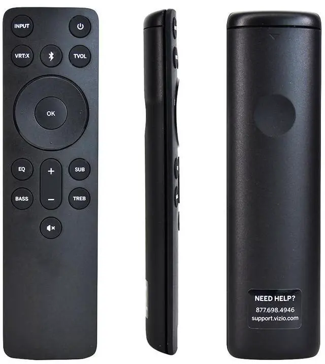 Main image of Soundbar Remote Control for VIZIO Soundbar, Compatible with M/V/P Series Home Theater Systems, with Independent Bass, Treble, Subwoofer Adjustment, EQ Presets & One-Key BTX Bluetooth
