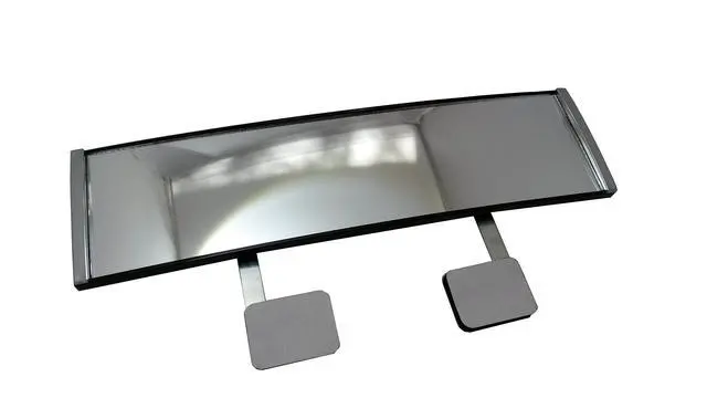 Alt view image 2 of 5 - New! High Definition Wide Angle Rear View Mirror for PC Monitors or Anywhere: EX Large by (1 Pack)