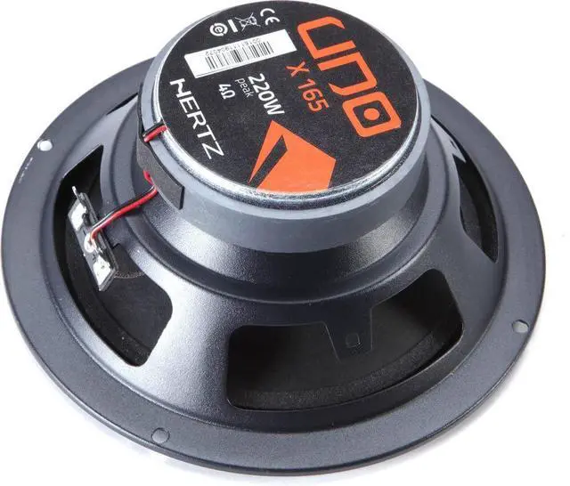 Alt view image 2 of 5 - Uno X 165 6.5" 2-Way Coaxial Speakers Grey