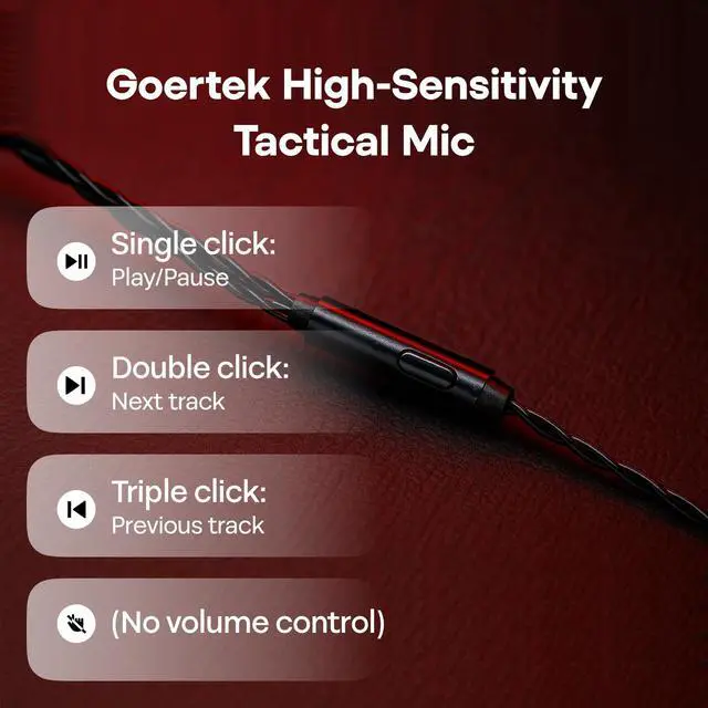 Alt view image 6 of 6 - SIMGOT EG280 1DD+1 Planar In Ear Monitor Wired HiFi IEM Earphones with Mic | USB-C Adapter & Mirror Alloy Panel, 2 Mode Tuning for Music & Gaming, 4 EQ Presets, 1.7m Cable for Gamers Audiophile Musici