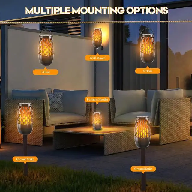 Alt view image 5 of 6 - Upgraded Outdoor Bluetooth Speakers Patio with LED Lights IPX6 Waterproof, Multi-Sync Up to 100 Speakers, Auto-Pairing, 3 Lighting Modes, Portable Patio & Garden Speaker, Ideal Gift for Men, Women