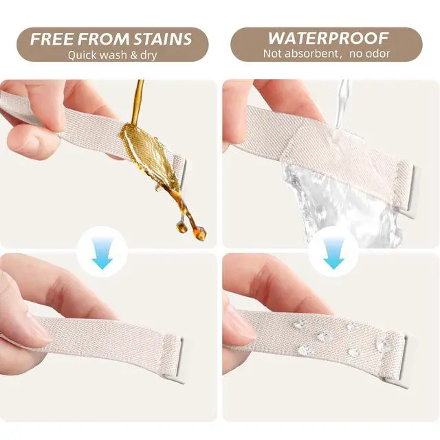 Alt view image 3 of 5 - Stretchy Bands Compatible with Fitbit Versa 4/Sense 2/Sense/Versa 3 | Water-Resistant Elastic Soft Nylon Sport Strap Compatible with Fitbit Versa 4 Bands Women/Sense 2 Bands/Sense/Versa 3,15 Pack