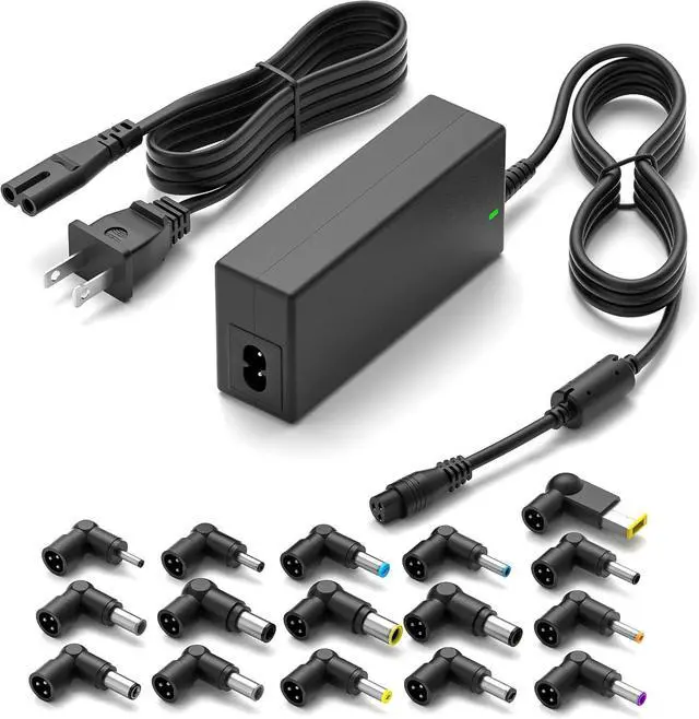 Main image of 65W Universal Laptop Charger with 15 Tips | for Dell HP Asus Acer Samsung Toshiba Lenovo IBM Sony Gateway Notebook Ultrabook Chromebook