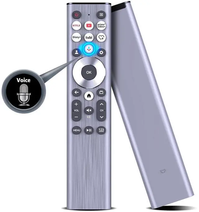 Main image of ERF6A80 Replacement Voice Backlit for Hisense TV Remote Control, for Hisense U6/U7/U8/A7 Series Mini-LED ULED 4K UHD Google Smart TV