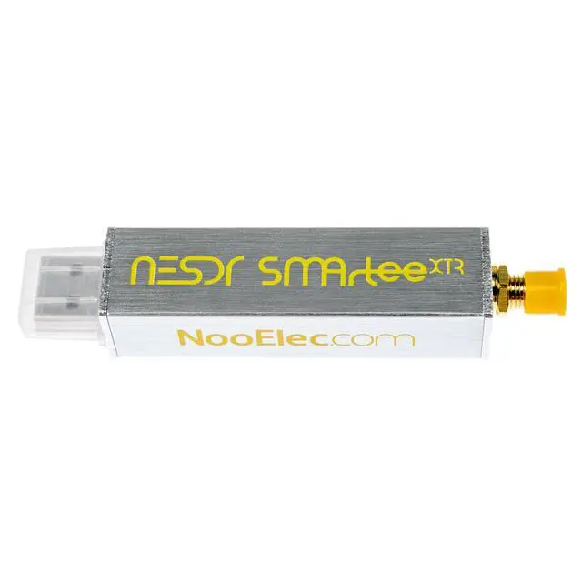 Alt view image 2 of 4 - NESDR SMArTee XTR SDR - Premium RTL-SDR w/Extended Tuning Range, Aluminum Enclosure, Bias Tee, 0.5PPM TCXO, SMA Input. RTL2832U & E4000-Based Software Defined Radio