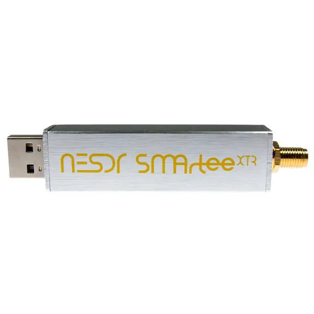 Alt view image 4 of 4 - NESDR SMArTee XTR SDR - Premium RTL-SDR w/Extended Tuning Range, Aluminum Enclosure, Bias Tee, 0.5PPM TCXO, SMA Input. RTL2832U & E4000-Based Software Defined Radio