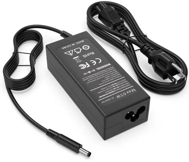 Main image of 65W watt 4.5mm tip AC Power Compatible with Dell Inspiron 15 Charger 3511 3520 3525 3510 3521 3530 3535 3540 3501 Business Laptop 0G6j41 0MGJN 1 Meter US Power Supply Cord Included