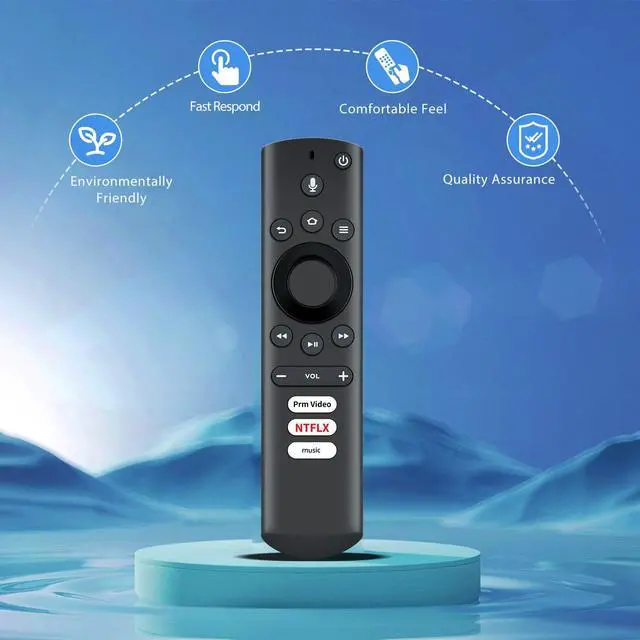 Alt view image 6 of 6 - G0V0Q7 Replacement Voice Remote Control Compatible with Element TV, for Westinghouse TV EL4KAMZ4317 WA43UFT1001 43GSR4100KN WA65UFT1001 EL4KAMZ5017 EL4KAMZ5517 EL4KAMZ6517