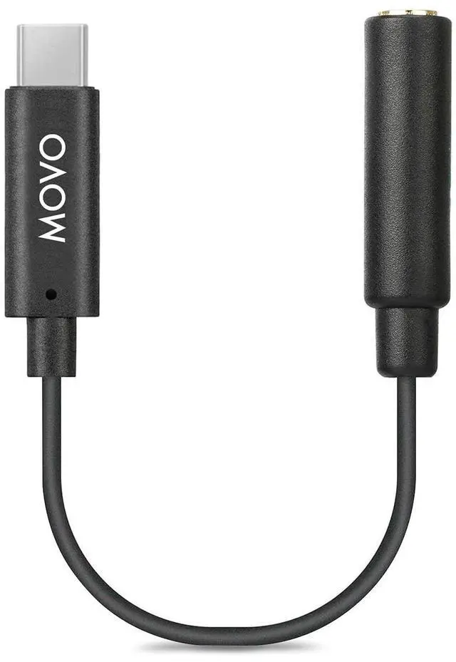 Main image of UCMA-2 3.5mm to USB-C Audio Jack Adapter - 3.5mm TRRS to Type-C Connector for Android, GoPro Mic, iPad Pro Adapter - USB to Aux for Headphone Jack or USB Lapel Microphone Splitter