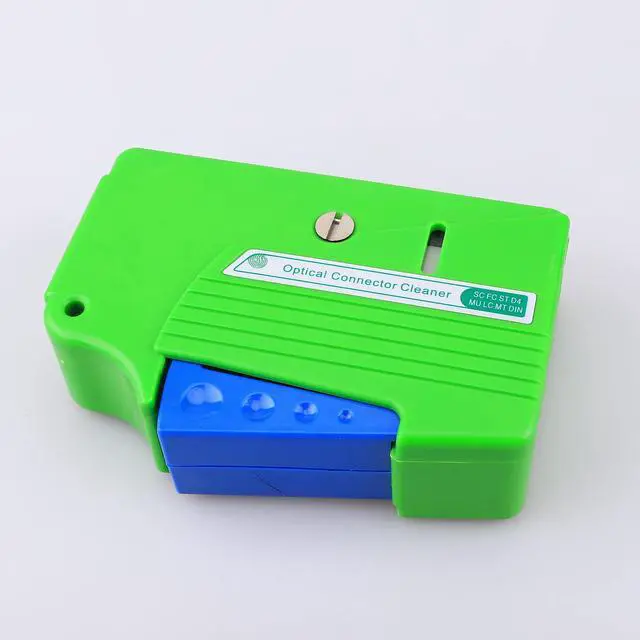 Alt view image 4 of 6 - Fiber Optic Cleaner Cleaning Pen Box Kit 2.5mm 1.25mm FC SC ST LC Optical Fiber Cable Connector Endface Optical Cleans Tool Set 4 in 1