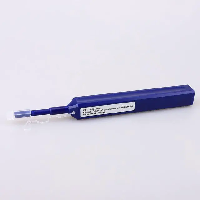 Alt view image 6 of 6 - Fiber Optic Cleaner Cleaning Pen Box Kit 2.5mm 1.25mm FC SC ST LC Optical Fiber Cable Connector Endface Optical Cleans Tool Set 4 in 1