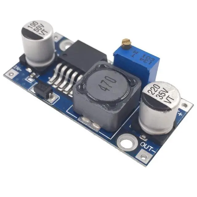 Alt view image 5 of 6 - 10 Pack DC to DC High Efficiency Voltage Regulator 3.2-35V to 1.25-30V Buck Converter DIY Power Supply Step-Down Module