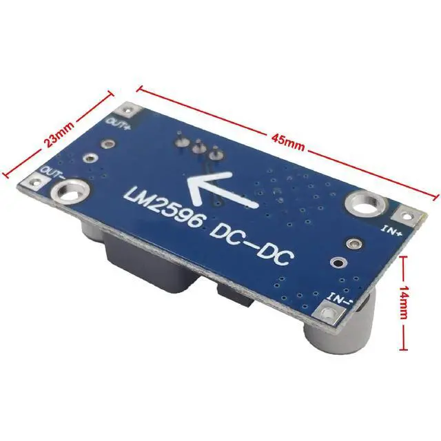 Alt view image 6 of 6 - 10 Pack DC to DC High Efficiency Voltage Regulator 3.2-35V to 1.25-30V Buck Converter DIY Power Supply Step-Down Module