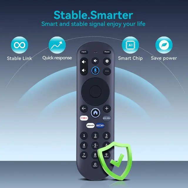 Alt view image 2 of 6 - MG3-R34010/297107 Replacement Remote Control for Pioneer Xumo Smart TV | CP-RC1NA-23 PN43-751-24U PN50-751-24UP, also for Hisense XClass TV 43A6GX 43A6GX3 50A6GX 50A6GX3 (Without Voice)