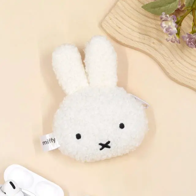 Alt view image 6 of 6 - Miffy Earphone Multi Pouch Face MF-447WH