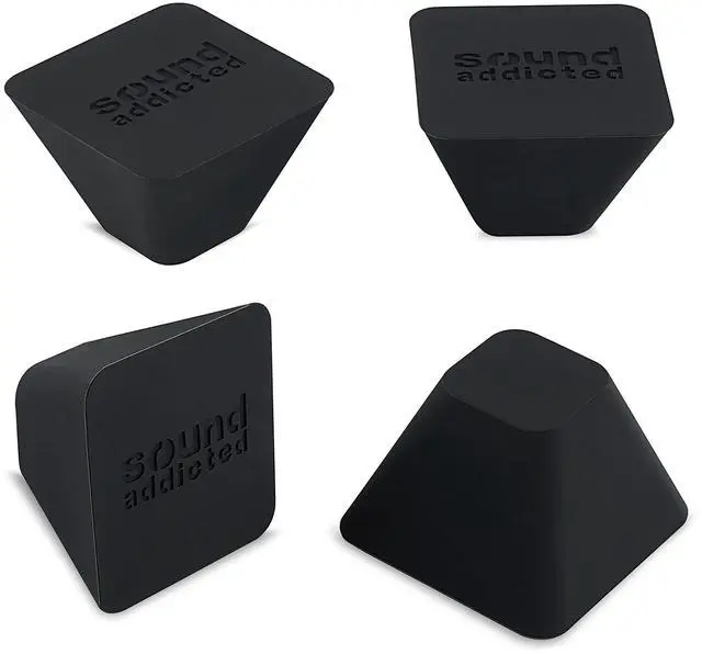 Main image of SubCone Isolation Feet - Improve Subwoofer and Speaker Performance, can Sustain up to 165lb (4-Pack) Non-Adhesive