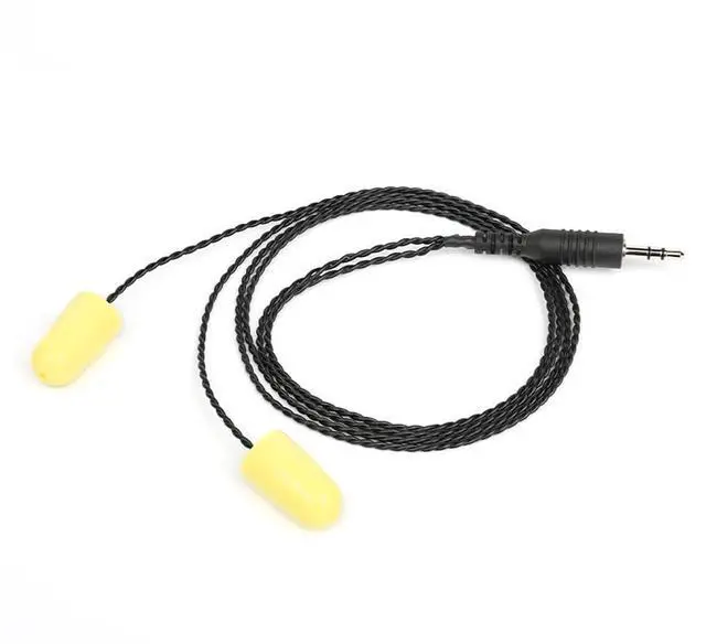 Main image of Racing Radio Earbuds, 1/8" Plug Alpha Foam Stereo Earbud Speaker for Hearing Protection Noise Reduction