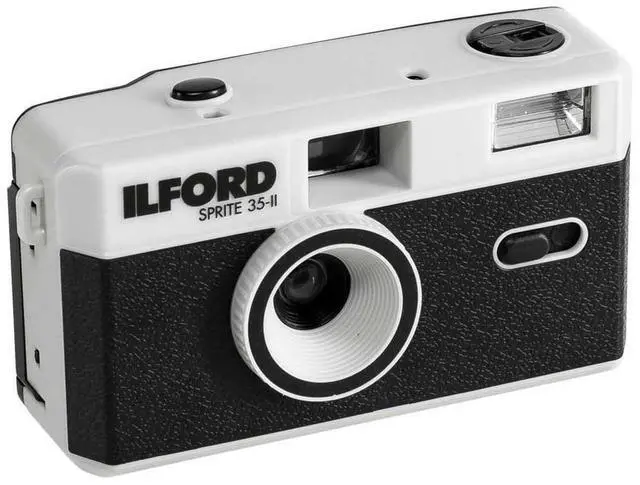 Main image of Sprite 35-II Reusable/Reloadable 35mm Analog Film Camera | 31mm F/9 Fixed-Focus Lens, 1/120 Second Shutter, Built-in Flash, Uses 35mm Film, Focus 1m-