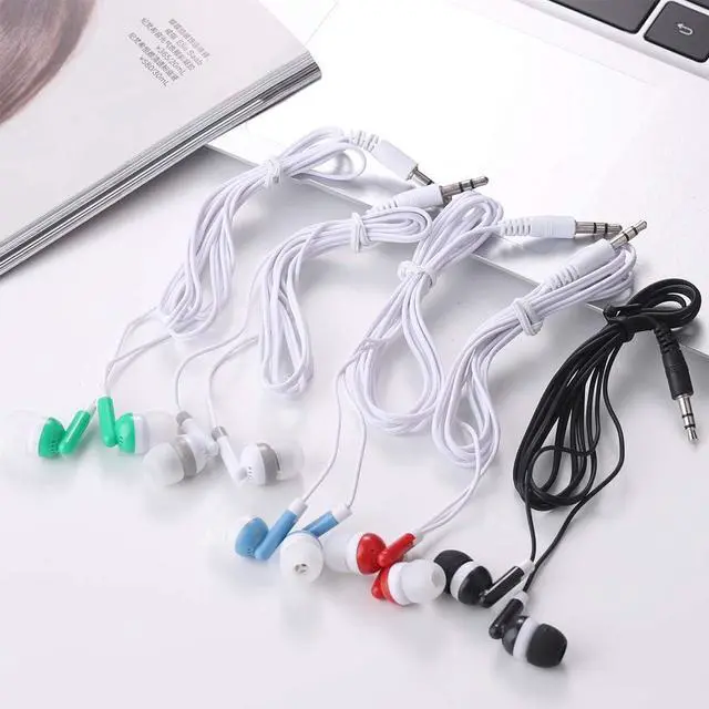 Alt view image 2 of 6 - Bulk Earbud Headphones 50 Pack for Kids School Classroom, Wholeslae Wired Durable Class Set Earphones for Students Children Toddler Teens Boys Girls and Adult (Mixed Colors, 50pcs)