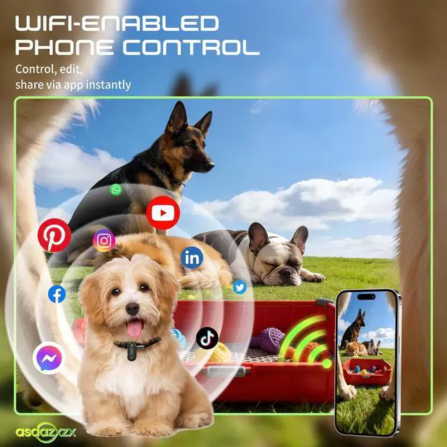 Alt view image 4 of 6 - Mini Action Camera 4K, Mini Body Camera WiFi, Wearable Sports POV Camera | Thumb-size Snap Cam with Waterproof Case, Hands-Free Bodycam for Helmet Horse Riding Motorcycling Skiing Cycling