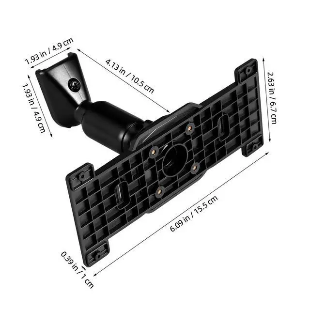 Alt view image 2 of 6 - Universal Dash Cam Mount: Anti-Shake Aluminum Alloy Mirror Dash Cam Mount - Secure Rear View Mirror Bracket for Bumpy Road Driving, Car DVR Accessories (Black)