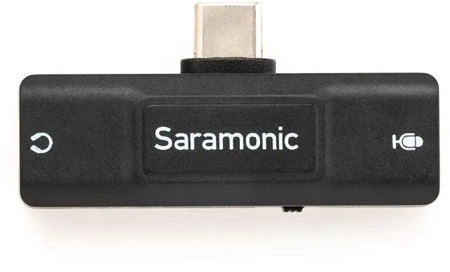 Main image of SR-EA2U | USB-C Audio Interface with 3.5mm TRS or TRRS Mic Input, 3.5mm Headphone Out & Mute for iPhone 15, Android Devices, Computers, new iPad & much more