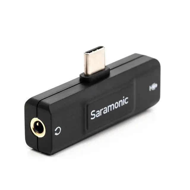 Alt view image 2 of 6 - SR-EA2U | USB-C Audio Interface with 3.5mm TRS or TRRS Mic Input, 3.5mm Headphone Out & Mute for iPhone 15, Android Devices, Computers, new iPad & much more